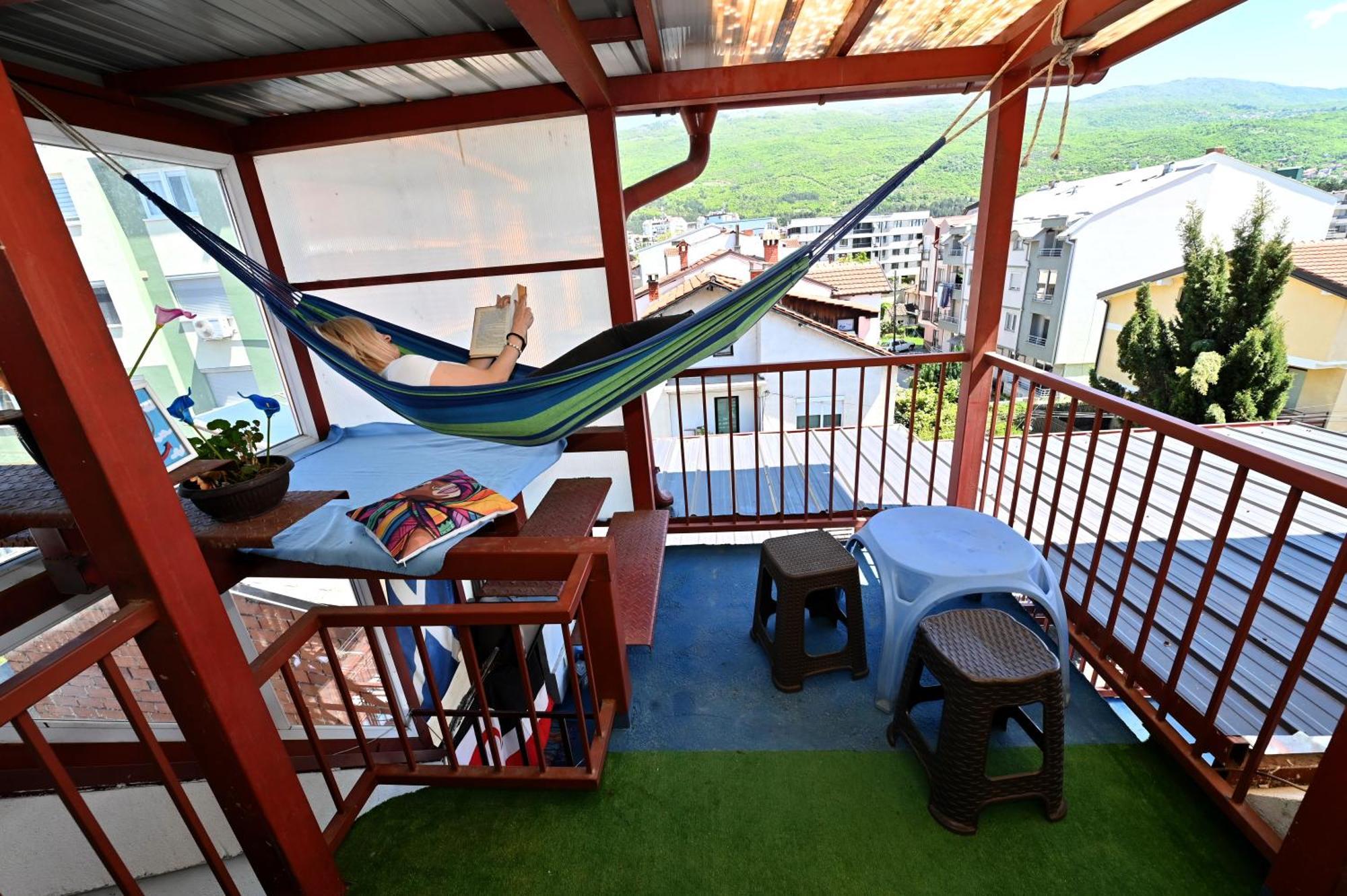 Blue Lake Hostel Ohrid Extérieur photo